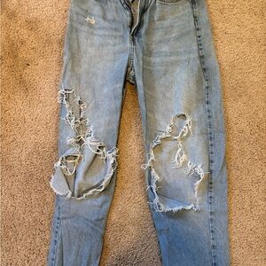 H&M Light Blue High Rise Women Jeans